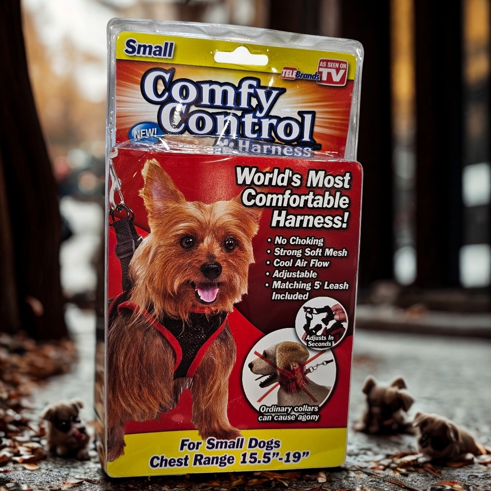 Comfy Control Dog Harness - Red